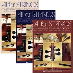 Método Contrabaixo Acústico All For Strings