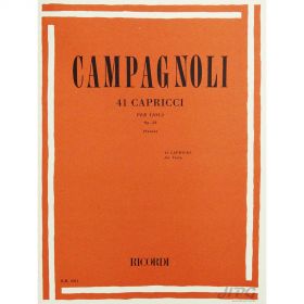 Método Viola de Arco Campagnoli 41 Caprichos Opus 22