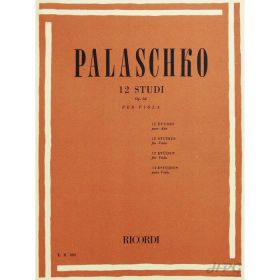 Método Viola de Arco Palaschko 12 Estudos Opus 62
