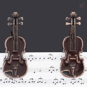 Prendedor Partitura e Hinário Clip Violino Paganini