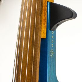 Violino Elétrico Auro Brazolim 5 cordas Natural Azul
