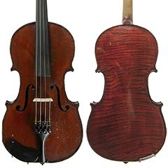 Violino Michel-Ange Garini 3/4 Francês 1900-1920